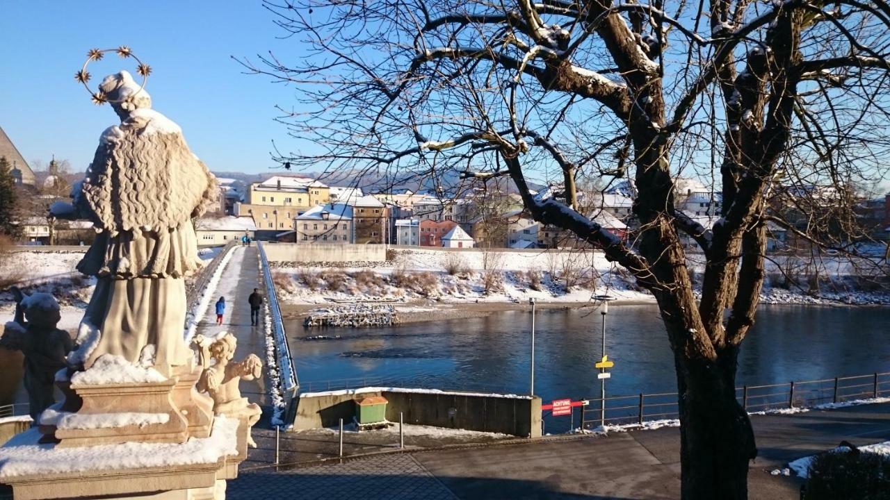 Ferienwohnung An Der Idyllischen Salzachschleife Naehe Salzburg Laufen Exterior photo