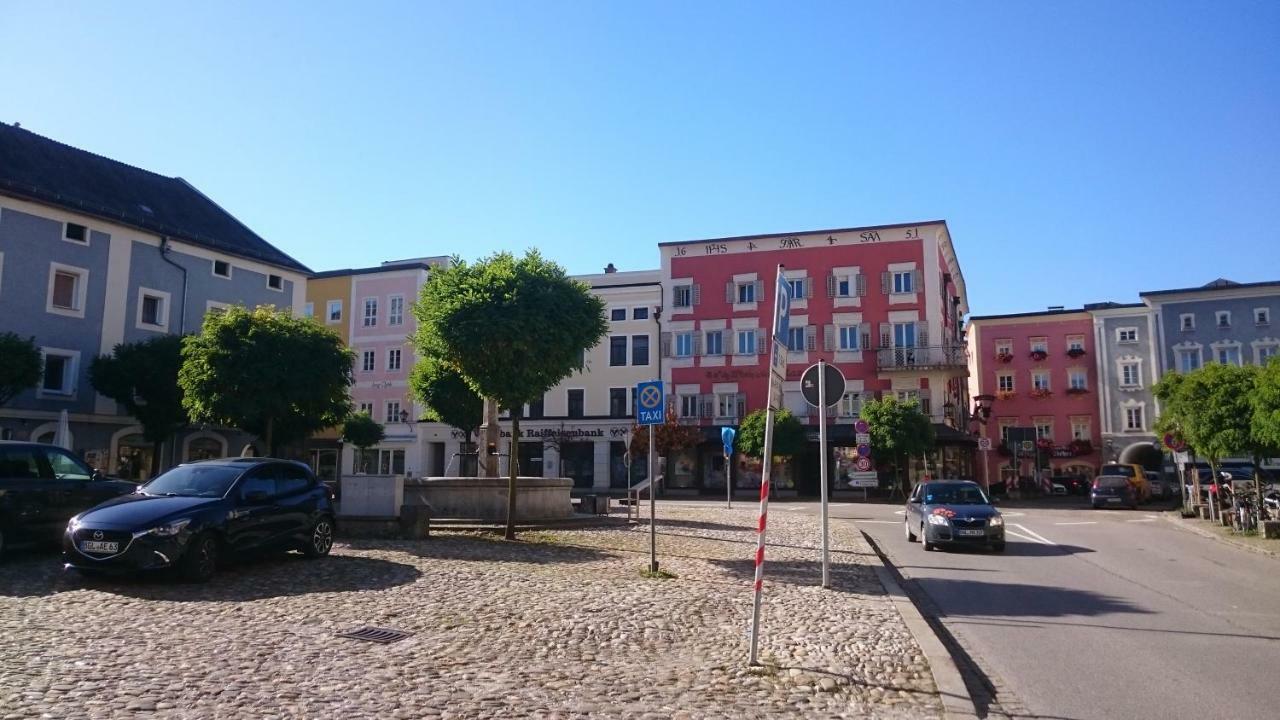 Ferienwohnung An Der Idyllischen Salzachschleife Naehe Salzburg Laufen Exterior photo